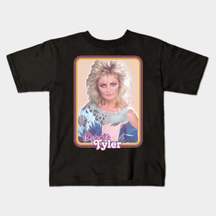 Bonnie Tyler \/\ 80s Style Fan Art Design Kids T-Shirt